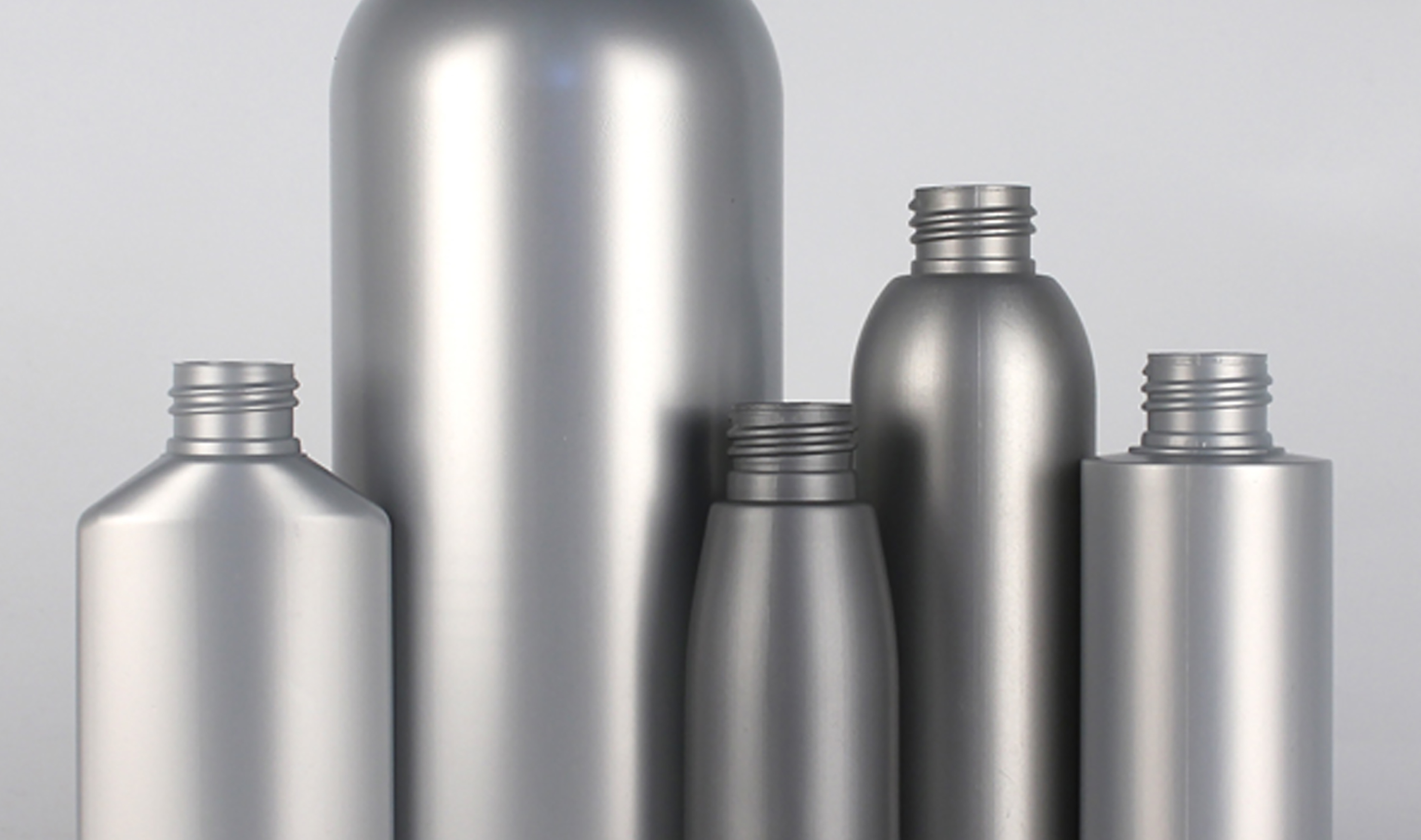 Варианты серебристых красителей, флаконы МЗПУ.