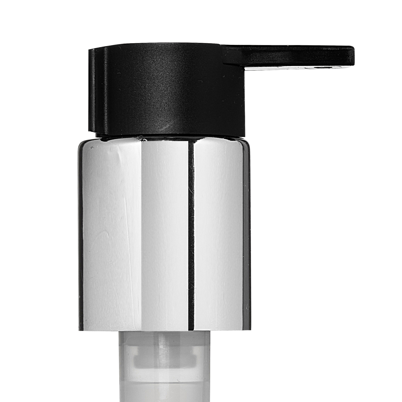 GENTO alum 24/410 дозатор серебро без контакта с пружиной