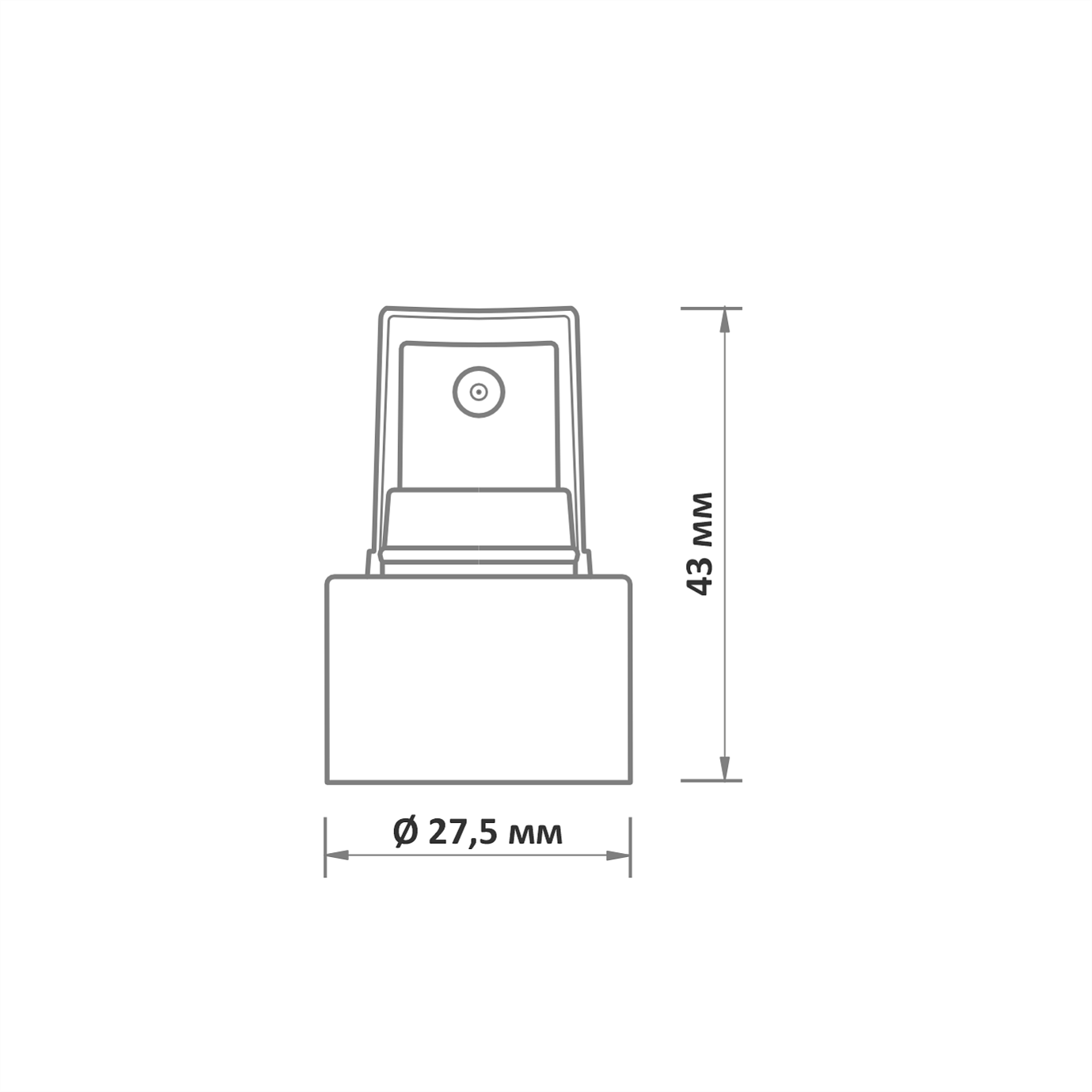FUMO alum 24/410 спрей серебро