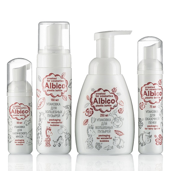 ALBICO_50_75_160_250oval + FOAMER_F-30-410 + FOAMER F-40-410-E + FOAMER 43-410