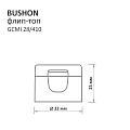 BUSHON 28/410 флип-топ