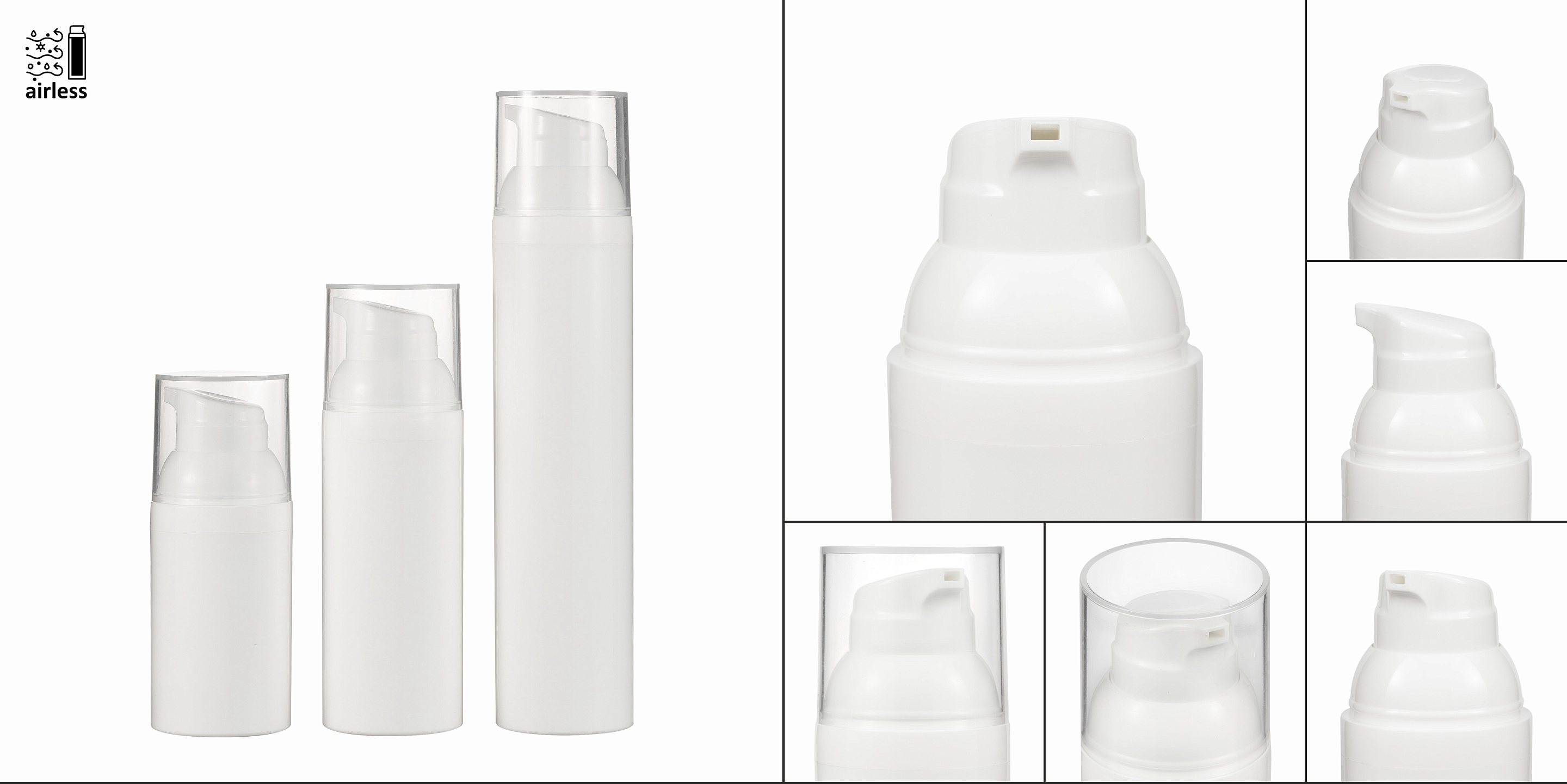 Вакуумные диспенсеры серии MIDDLE с ГЛЯНЦЕВОЙ крышкой